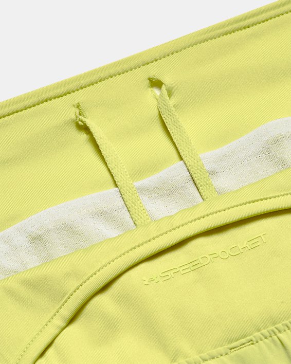 Shorts de 18 cm UA Launch Elite para hombre, Yellow, pdpMainDesktop image number 6
